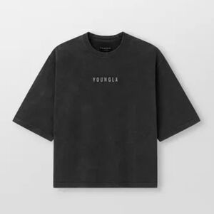 NWT Youngla Color Black Wash #4048